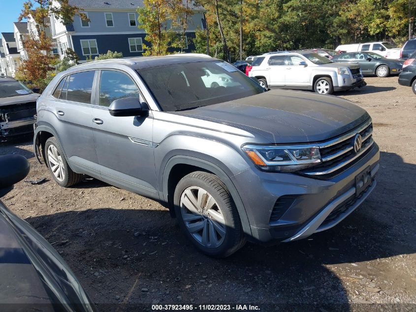 2022 VOLKSWAGEN ATLAS CROSS SPORT 3.6L V6 SE W/TECHNOLOGY - 1V2JE2CA0NC201214