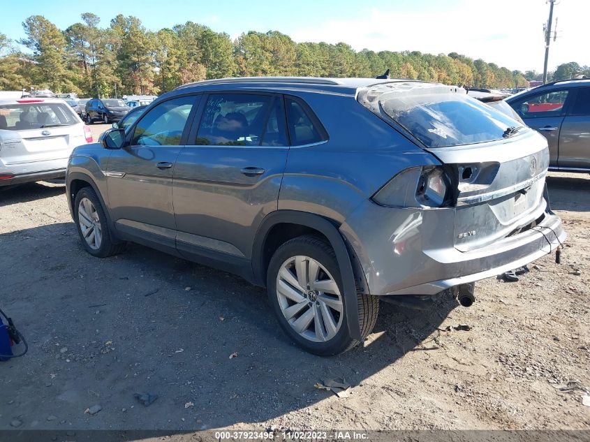 2022 VOLKSWAGEN ATLAS CROSS SPORT 3.6L V6 SE W/TECHNOLOGY - 1V2JE2CA0NC201214