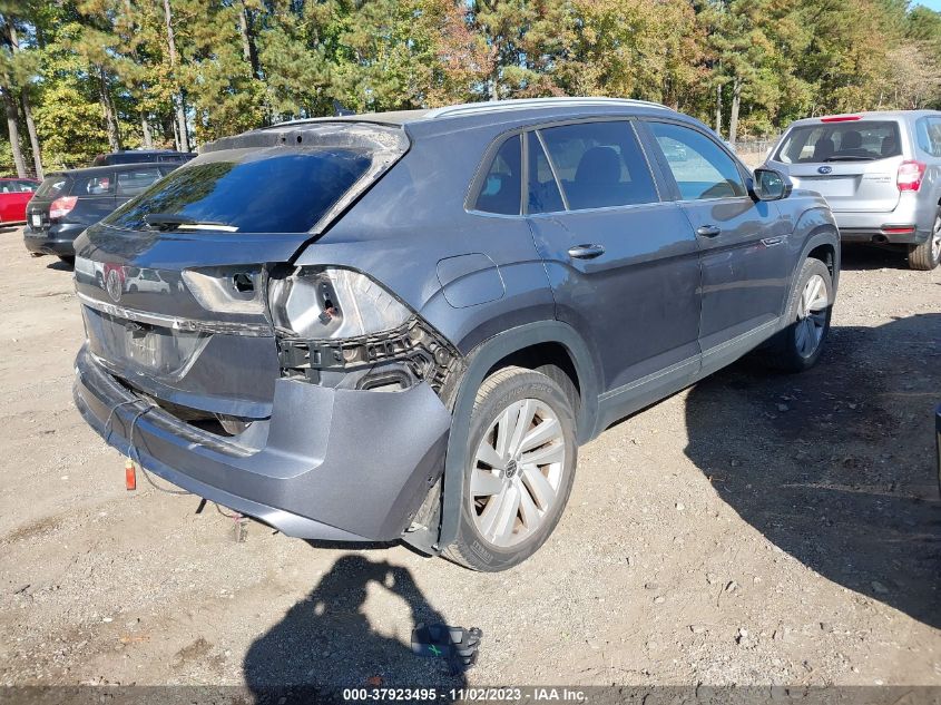 2022 VOLKSWAGEN ATLAS CROSS SPORT 3.6L V6 SE W/TECHNOLOGY - 1V2JE2CA0NC201214