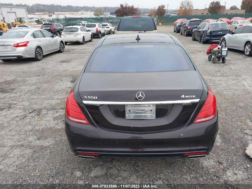2015 MERCEDES-BENZ S 550 4MATIC WDDUG8FB2FA074176