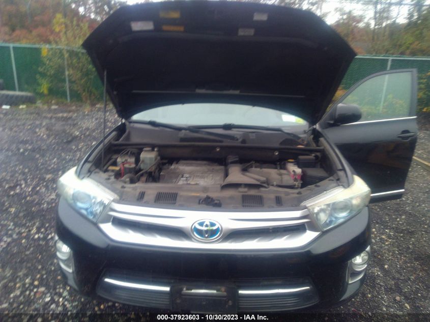 2013 TOYOTA HIGHLANDER HYBRID JTEBC3EH8D2016758