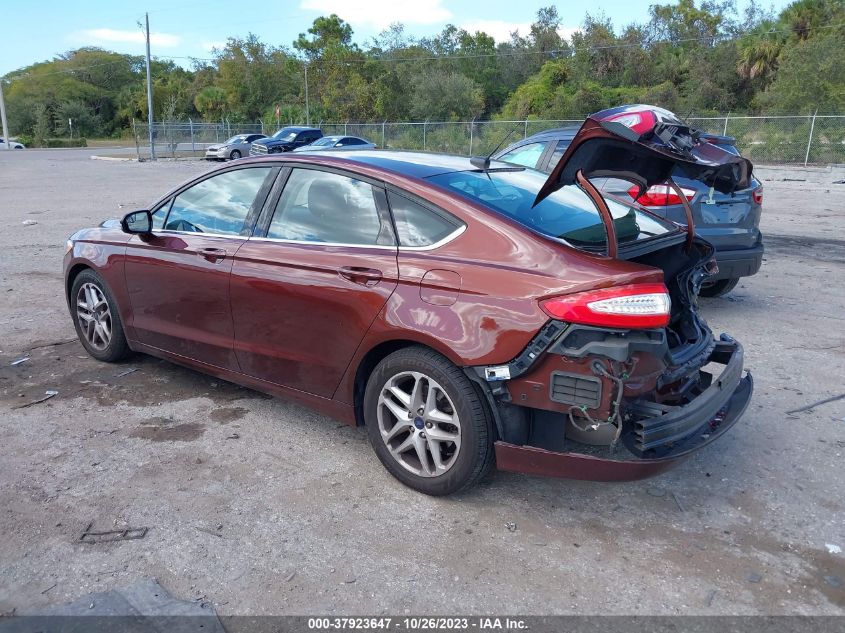 2016 FORD FUSION SE - 3FA6P0H72GR275084