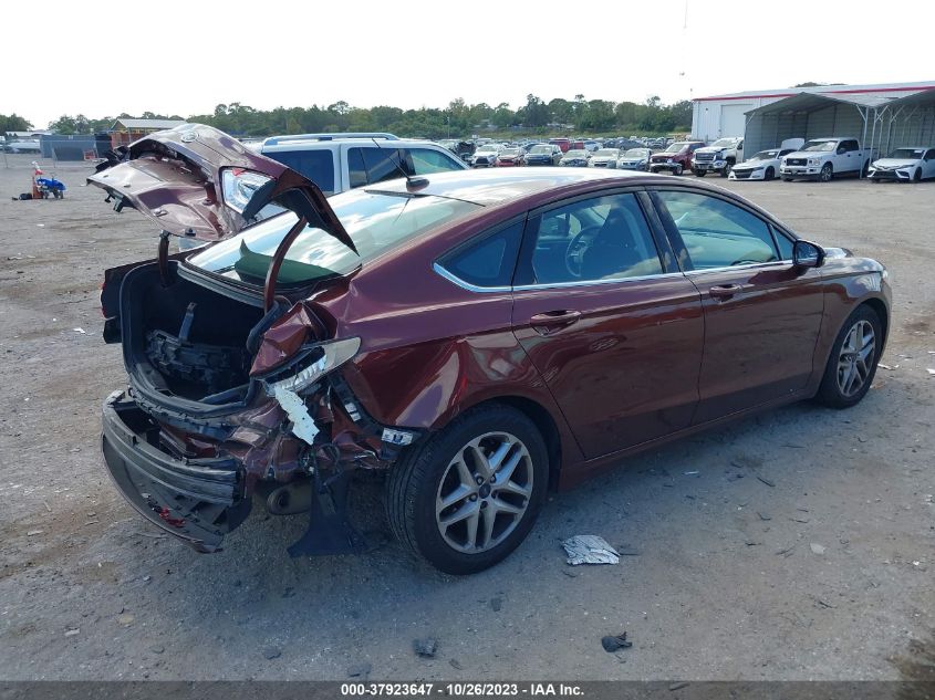 2016 FORD FUSION SE - 3FA6P0H72GR275084