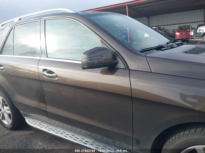 2014 MERCEDES-BENZ M-CLASS ML 350 4JGDA5JB6EA407152