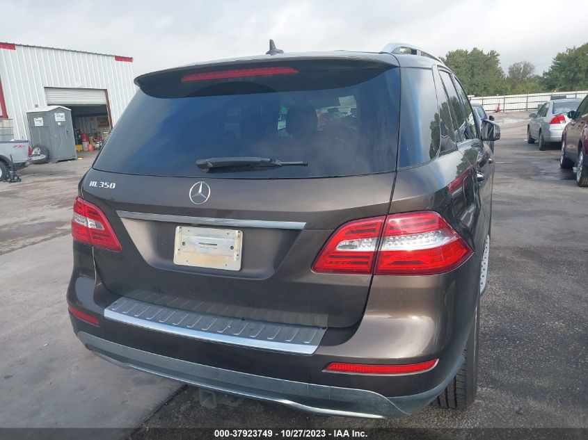 2014 MERCEDES-BENZ M-CLASS ML 350 4JGDA5JB6EA407152