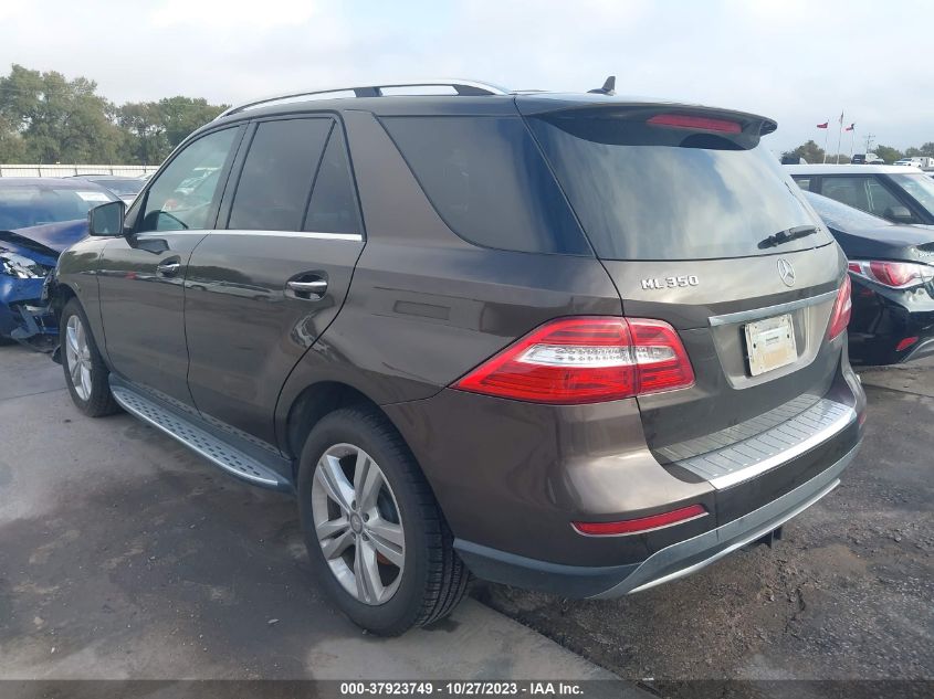 2014 MERCEDES-BENZ M-CLASS ML 350 4JGDA5JB6EA407152