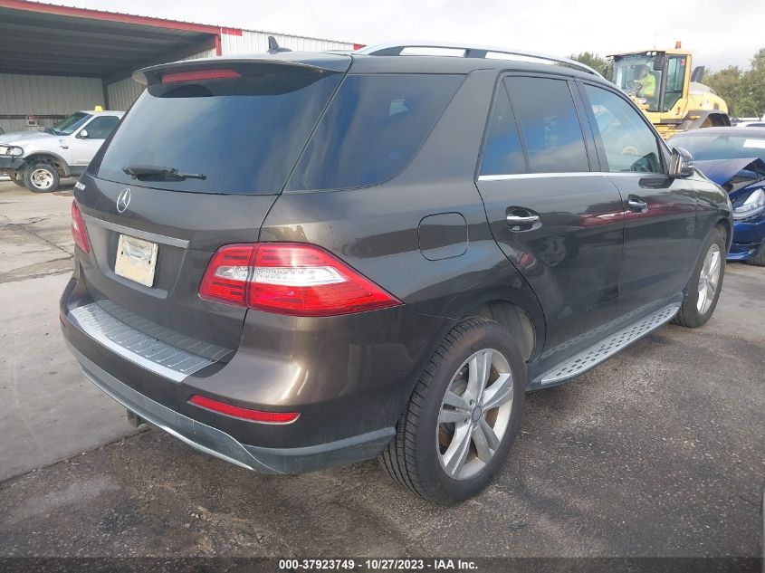 2014 MERCEDES-BENZ M-CLASS ML 350 4JGDA5JB6EA407152