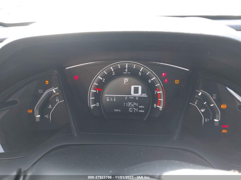 2016 HONDA CIVIC LX - 19XFC2F54GE207556
