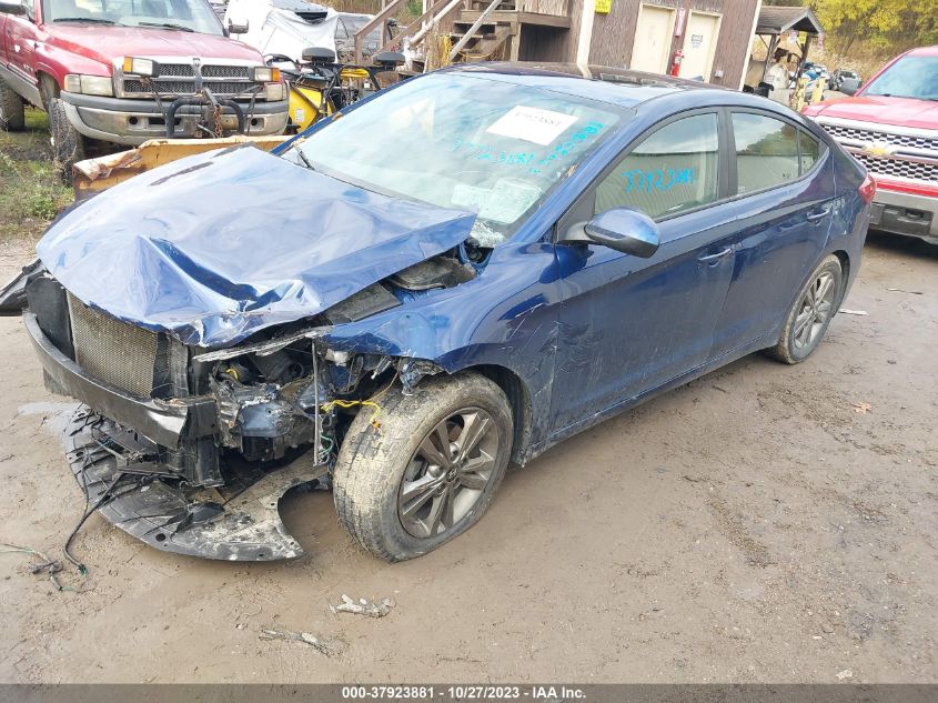 2018 HYUNDAI ELANTRA SEL/VALUE/LIMITED - 5NPD84LFXJH371625