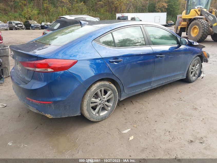 2018 HYUNDAI ELANTRA SEL/VALUE/LIMITED - 5NPD84LFXJH371625