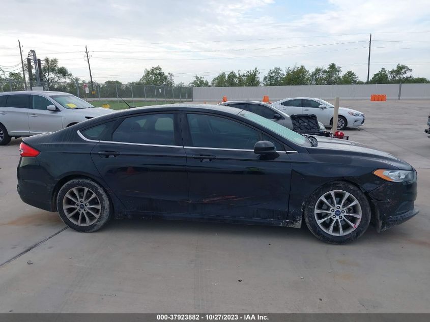 2017 FORD FUSION SE - 3FA6P0HDXHR273591