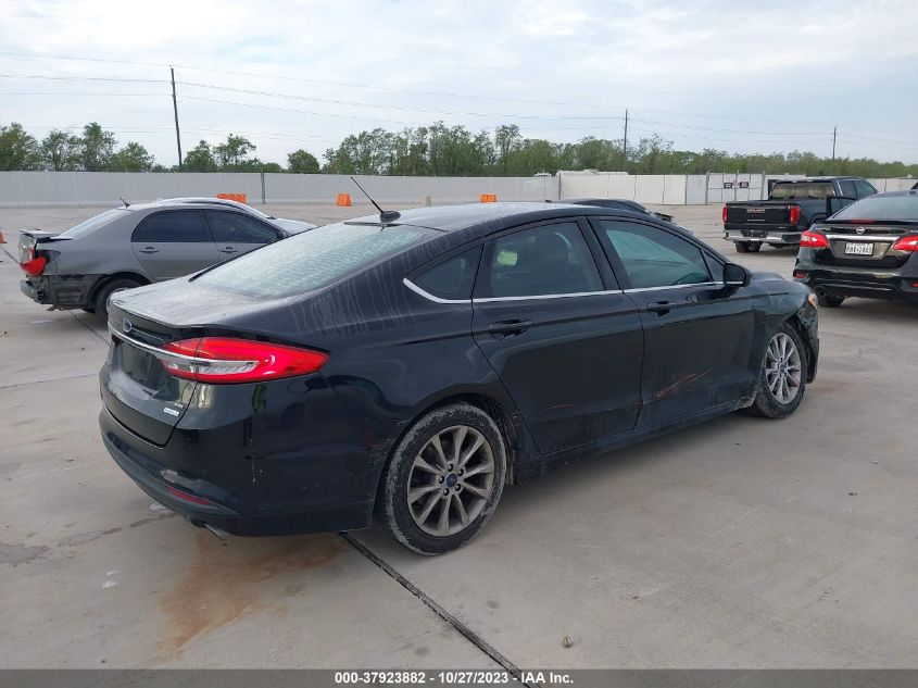 2017 FORD FUSION SE - 3FA6P0HDXHR273591