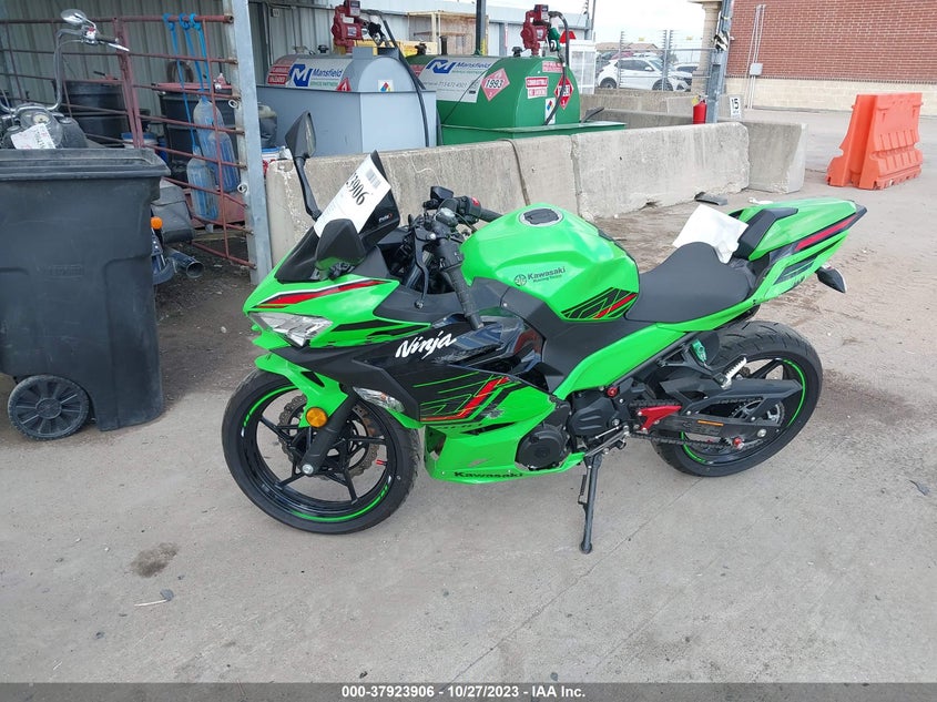 VIN JKAEXKH12PDAP4143 2023 KAWASAKI EX400