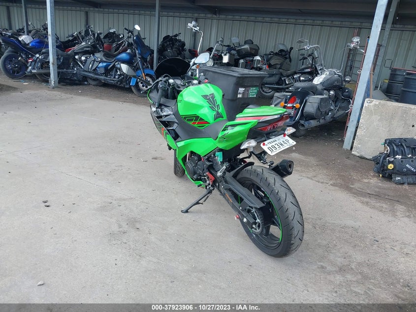 VIN JKAEXKH12PDAP4143 2023 KAWASAKI EX400