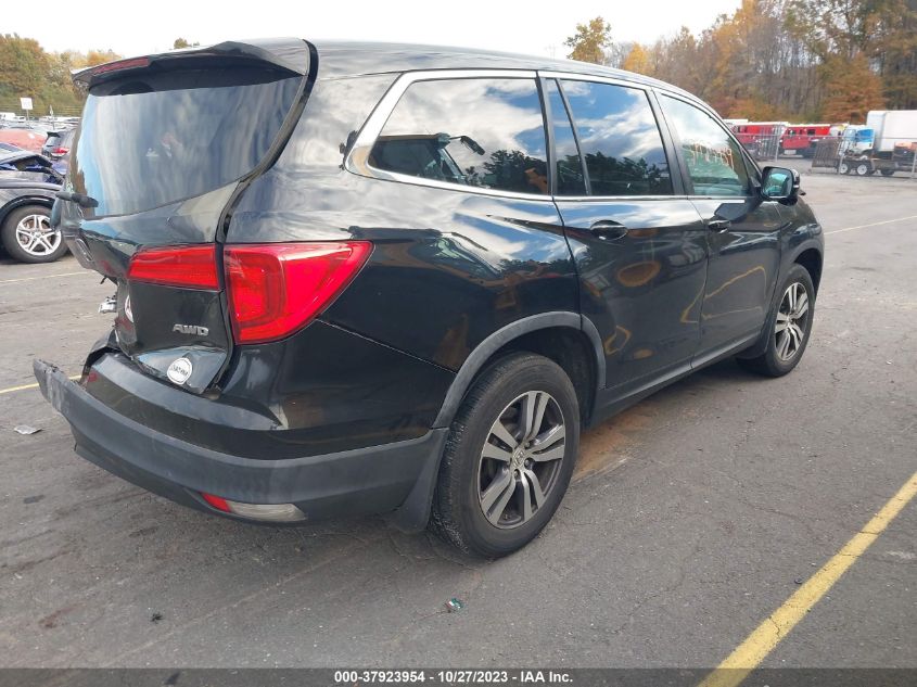 2016 HONDA PILOT EX-L - 5FNYF6H58GB069468