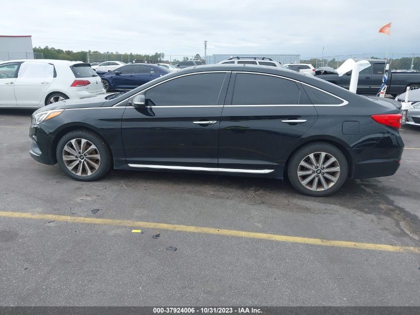 2016 HYUNDAI SONATA 2.4L LIMITED - 5NPE34AF9GH265701