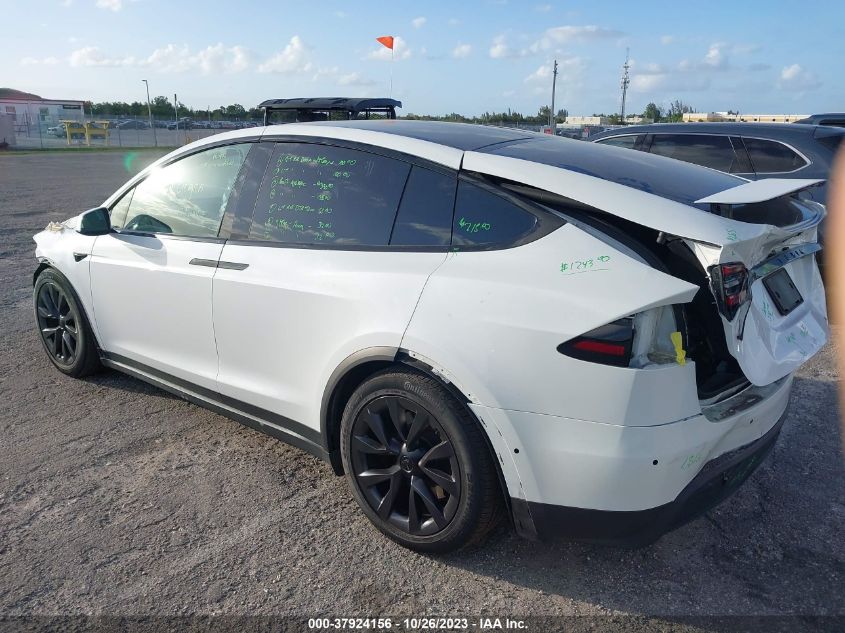 VIN 7SAXCDE55NF359972 2022 TESLA MODEL X