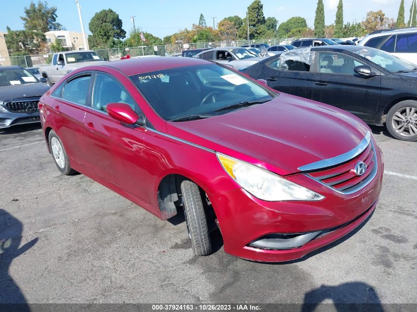 2014 HYUNDAI SONATA GLS - 5NPEB4AC7EH822272