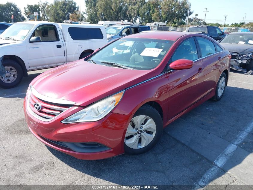 2014 HYUNDAI SONATA GLS - 5NPEB4AC7EH822272