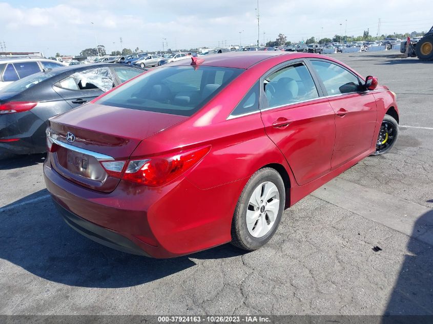 2014 HYUNDAI SONATA GLS - 5NPEB4AC7EH822272