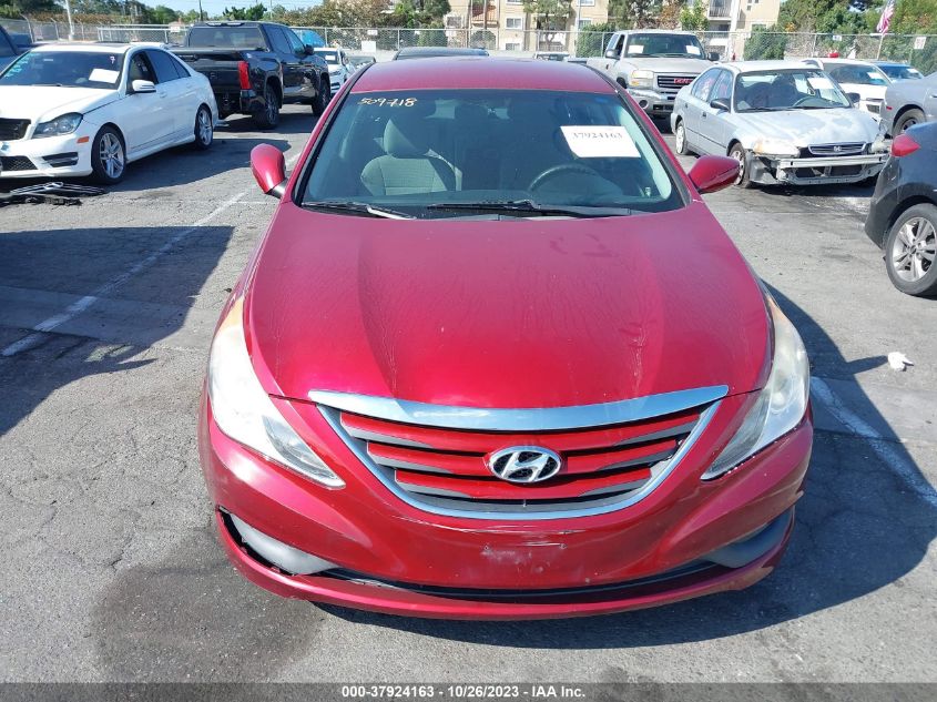 2014 HYUNDAI SONATA GLS - 5NPEB4AC7EH822272