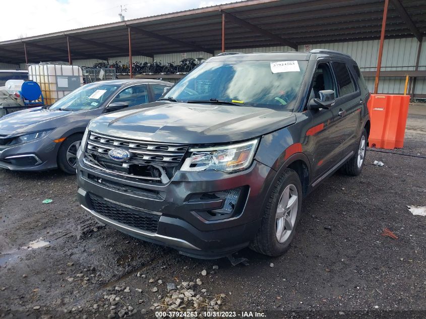 2016 FORD EXPLORER XLT - 1FM5K8D88GGD11607