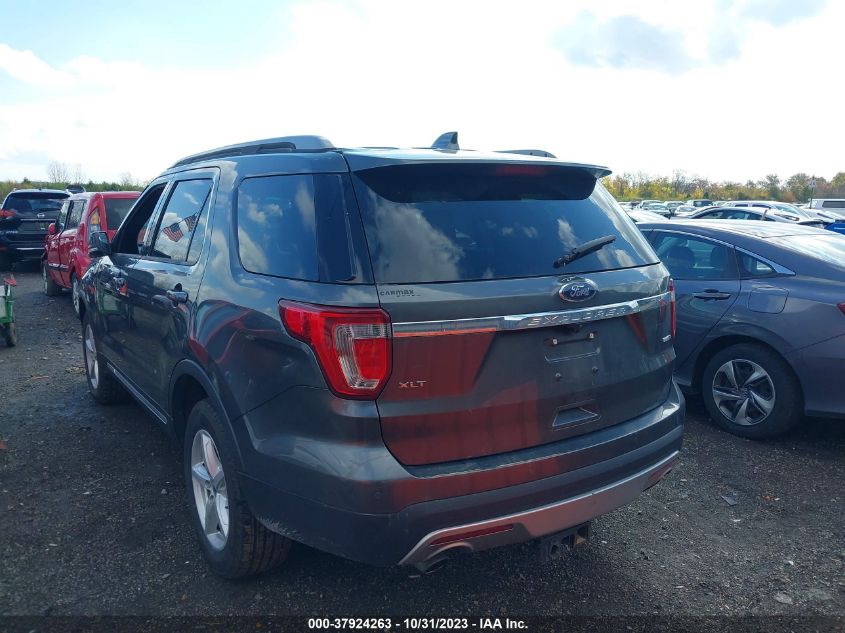 2016 FORD EXPLORER XLT - 1FM5K8D88GGD11607