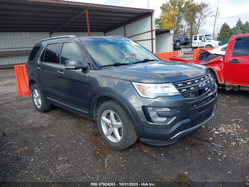 2016 FORD EXPLORER XLT - 1FM5K8D88GGD11607