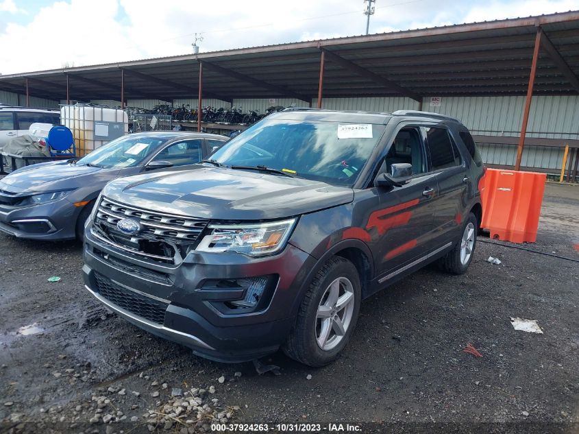 2016 FORD EXPLORER XLT - 1FM5K8D88GGD11607