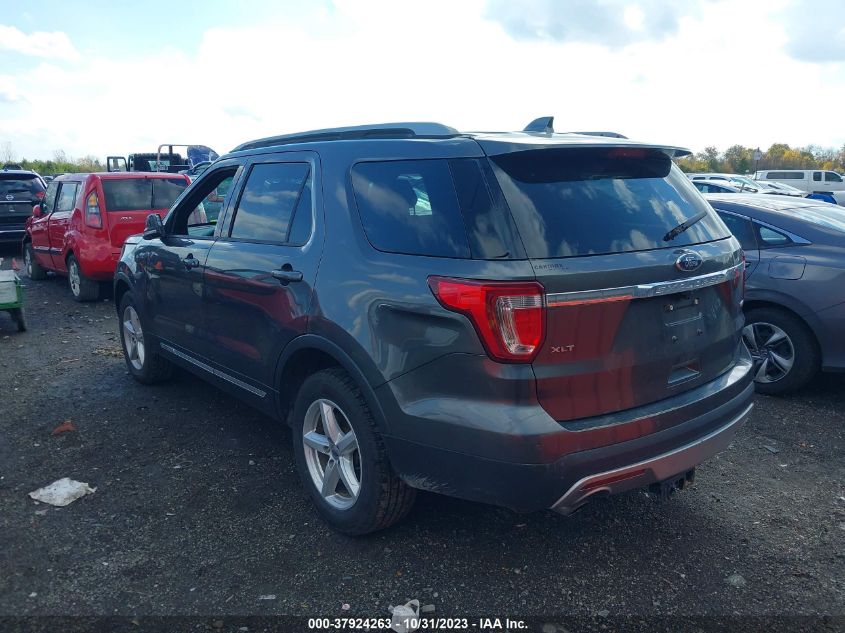 2016 FORD EXPLORER XLT - 1FM5K8D88GGD11607