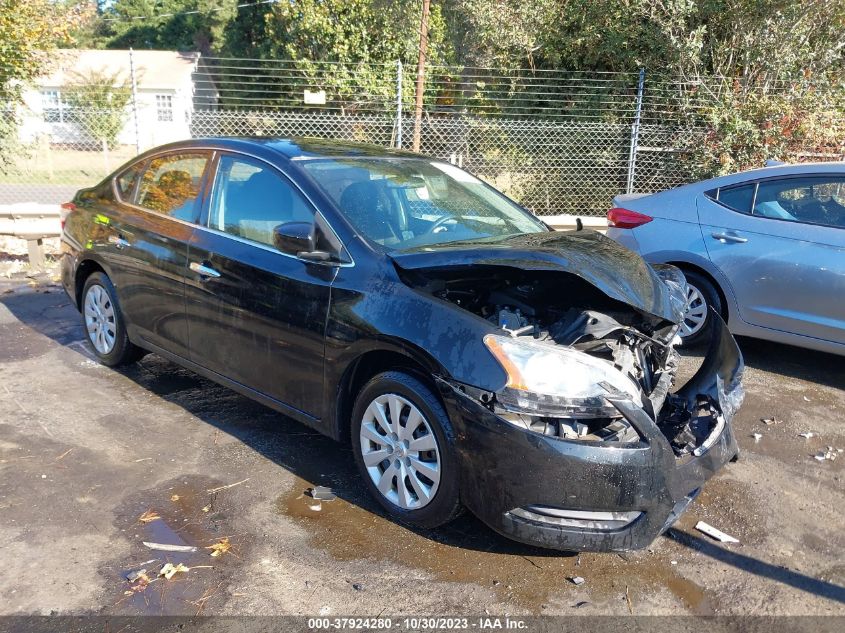 2015 NISSAN SENTRA S - 3N1AB7AP5FY271320