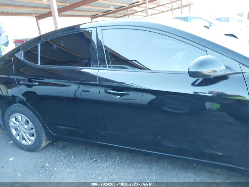 2019 HYUNDAI ELANTRA SE - KMHD74LF6KU796071