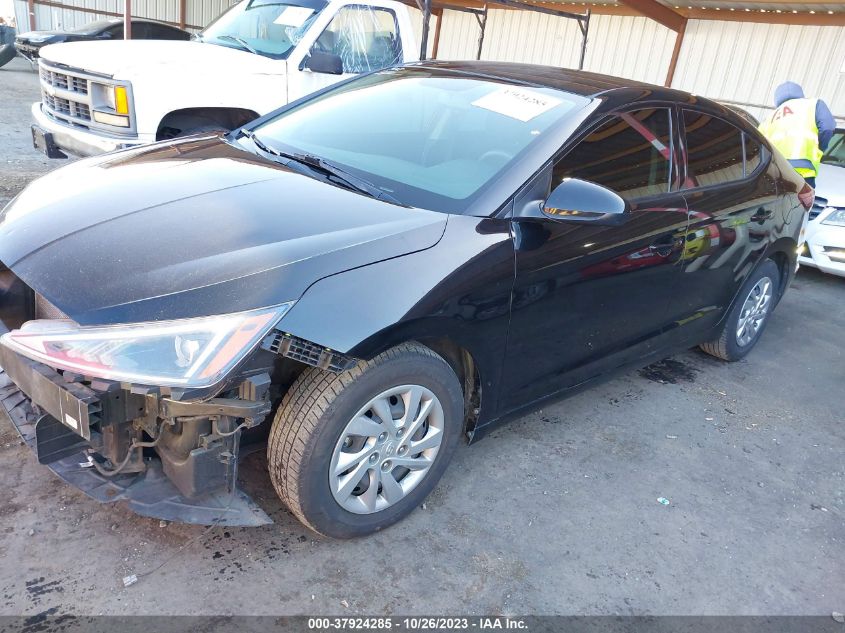 2019 HYUNDAI ELANTRA SE - KMHD74LF6KU796071