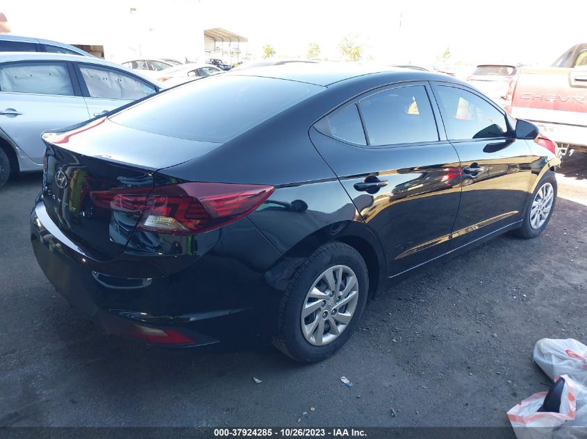 2019 HYUNDAI ELANTRA SE - KMHD74LF6KU796071