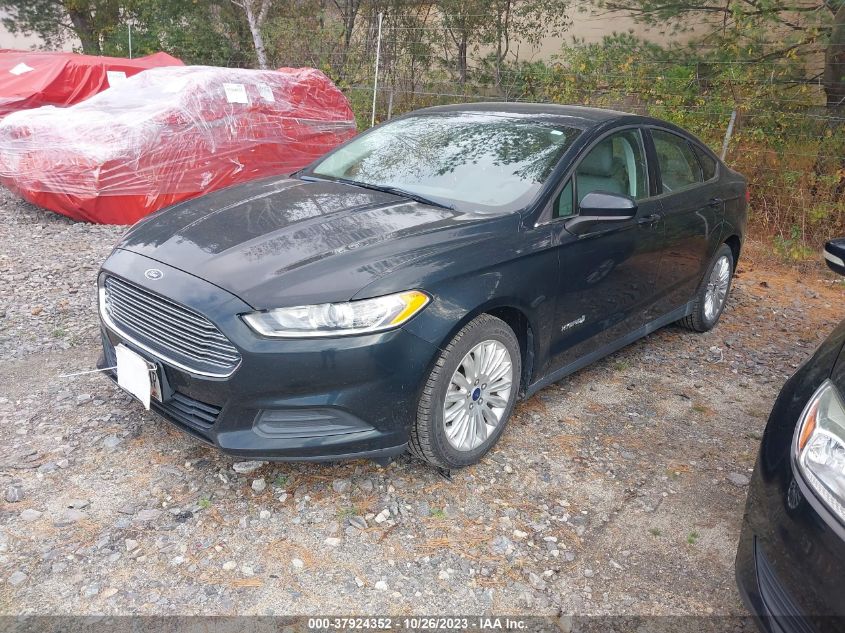 2014 FORD FUSION S HYBRID - 3FA6P0UU0ER368954