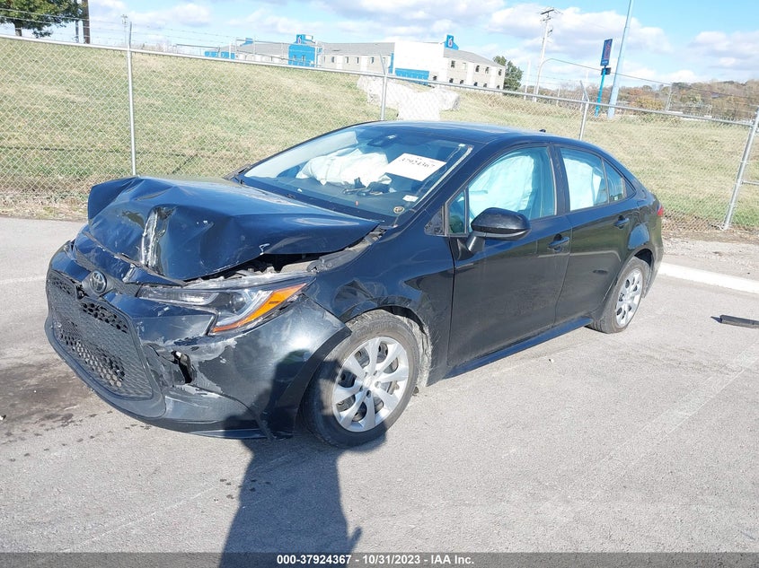 VIN 5YFEPRAE5LP117468 2020 TOYOTA COROLLA LE