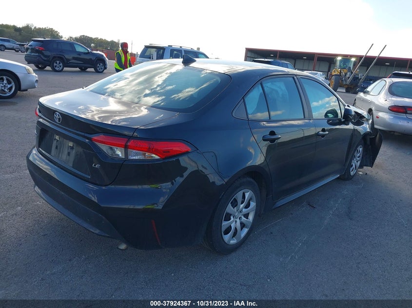 VIN 5YFEPRAE5LP117468 2020 TOYOTA COROLLA LE