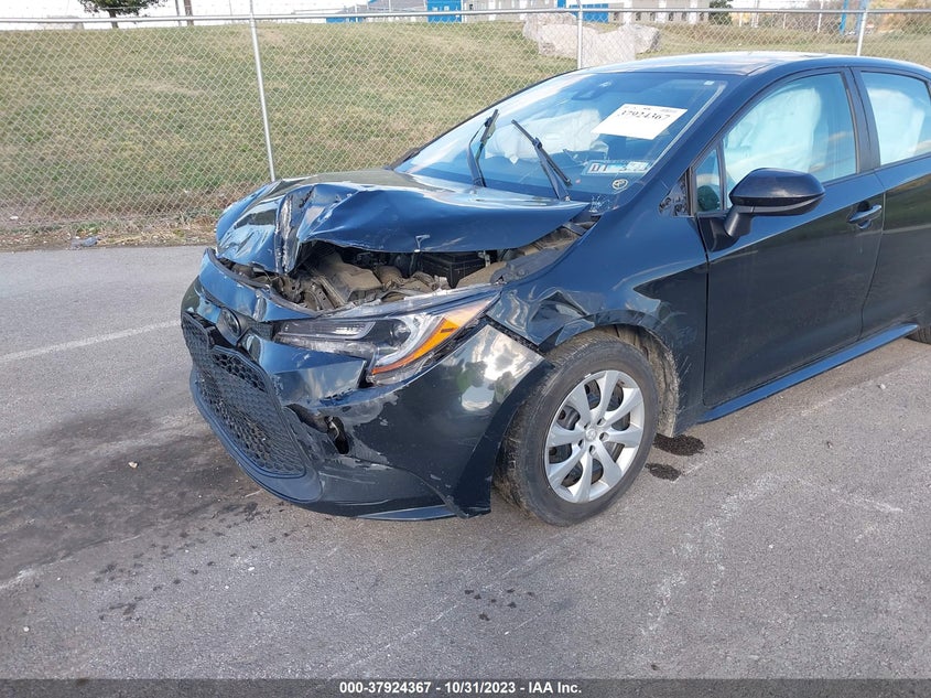 VIN 5YFEPRAE5LP117468 2020 TOYOTA COROLLA LE