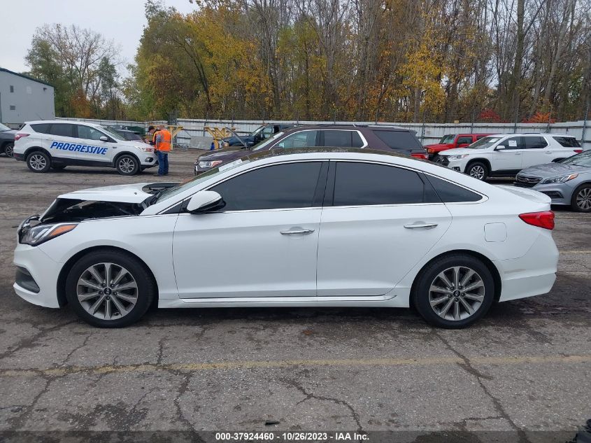 2016 HYUNDAI SONATA 2.4L LIMITED - 5NPE34AF4GH397328