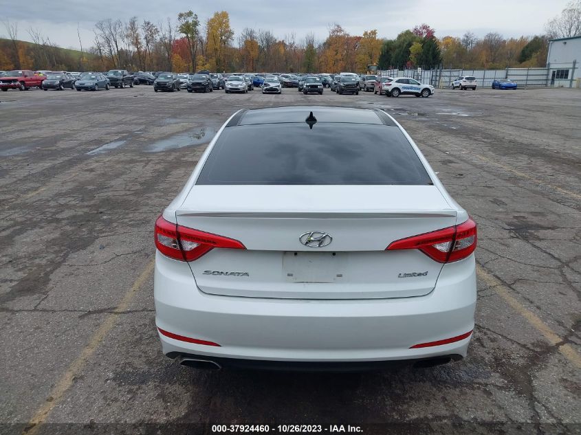 2016 HYUNDAI SONATA 2.4L LIMITED - 5NPE34AF4GH397328