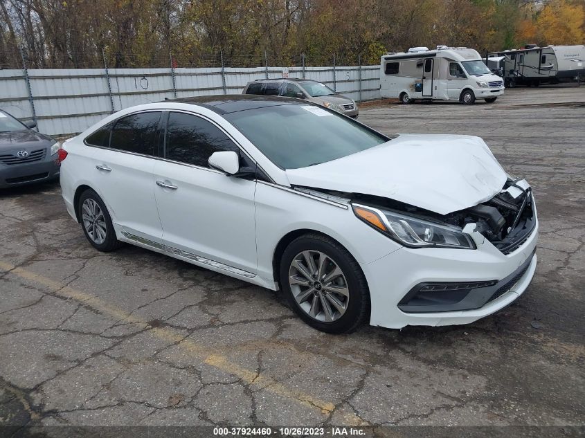 2016 HYUNDAI SONATA 2.4L LIMITED - 5NPE34AF4GH397328