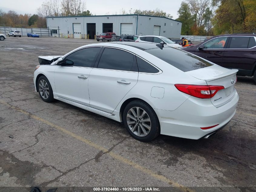 2016 HYUNDAI SONATA 2.4L LIMITED - 5NPE34AF4GH397328