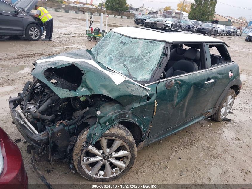 2013 MINI HARDTOP COOPER S WMWSV3C54DT388693