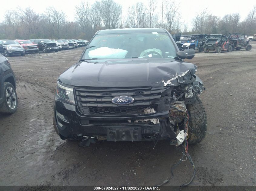2017 FORD UTILITY POLICE INTERCEPTOR 1FM5K8AR5HGD57605