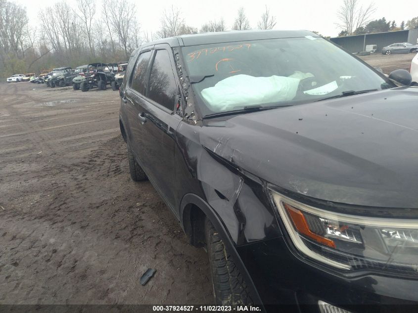 2017 FORD UTILITY POLICE INTERCEPTOR 1FM5K8AR5HGD57605