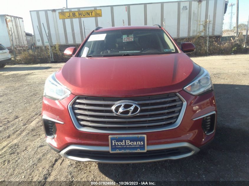 2017 HYUNDAI SANTA FE SE - KM8SMDHF9HU199384