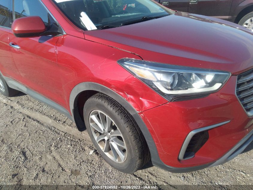 2017 HYUNDAI SANTA FE SE - KM8SMDHF9HU199384