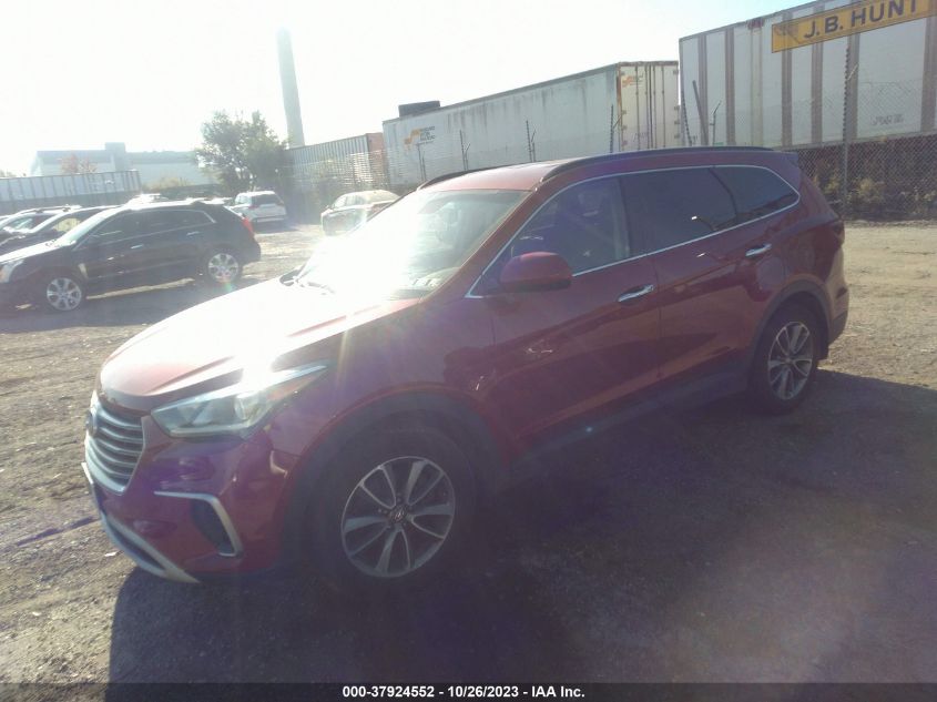 2017 HYUNDAI SANTA FE SE - KM8SMDHF9HU199384