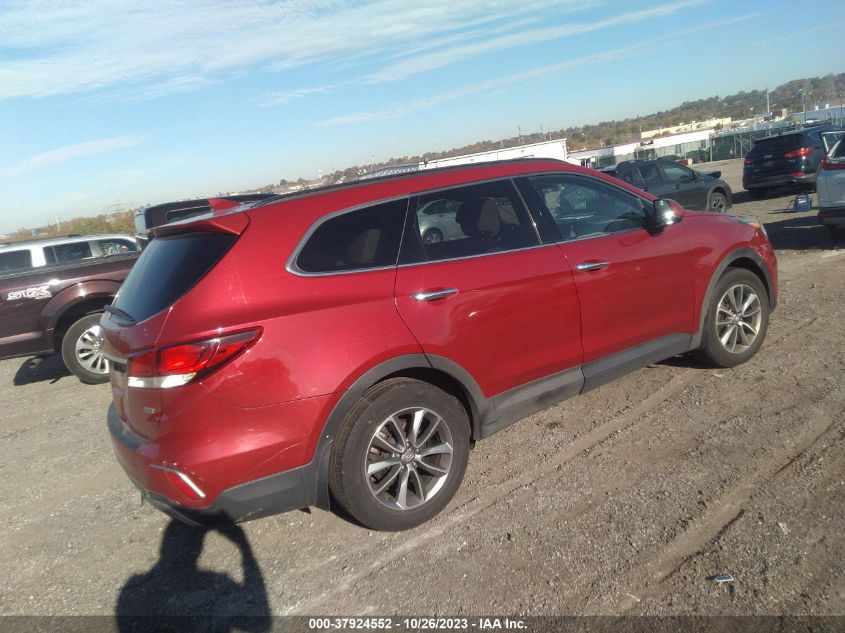 2017 HYUNDAI SANTA FE SE - KM8SMDHF9HU199384