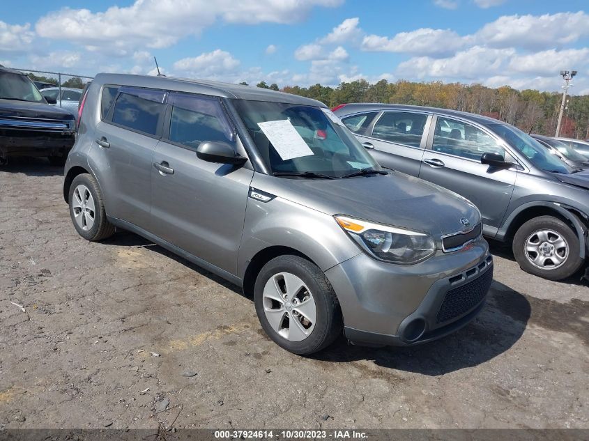 2015 KIA SOUL BASE - KNDJN2A28F7177784